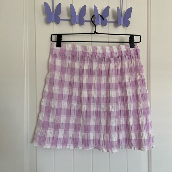 NWOT | Kendall & Kylie women’s plaid pull-on skirt‎ — medium - Picture 3 of 5